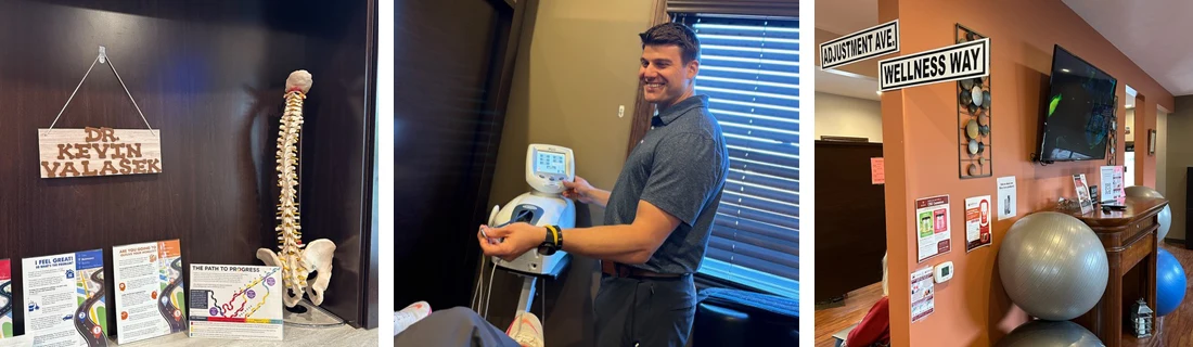 Chiropractor East Erie PA Kevin Valasek and Shots Around The Office Grid