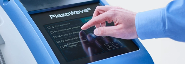 PiezoWave 2 Machine Screen